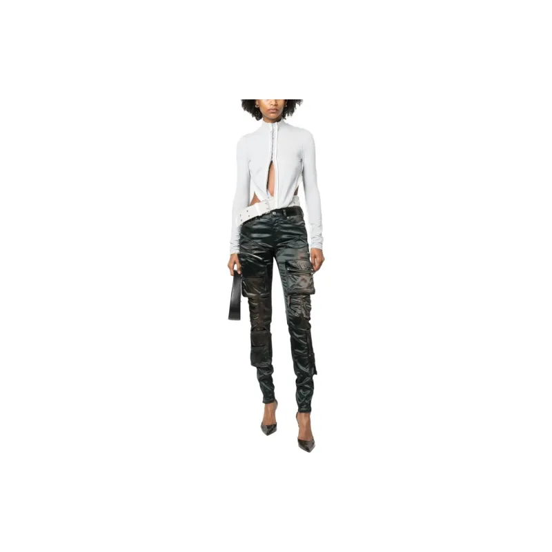 DIESEL T-Shirts Women's Light Gray/Ecru-1