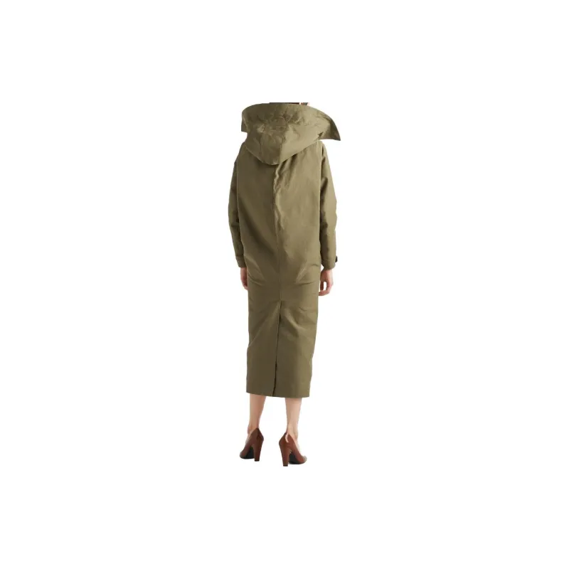 PRADA Coats Women's Army Green-2