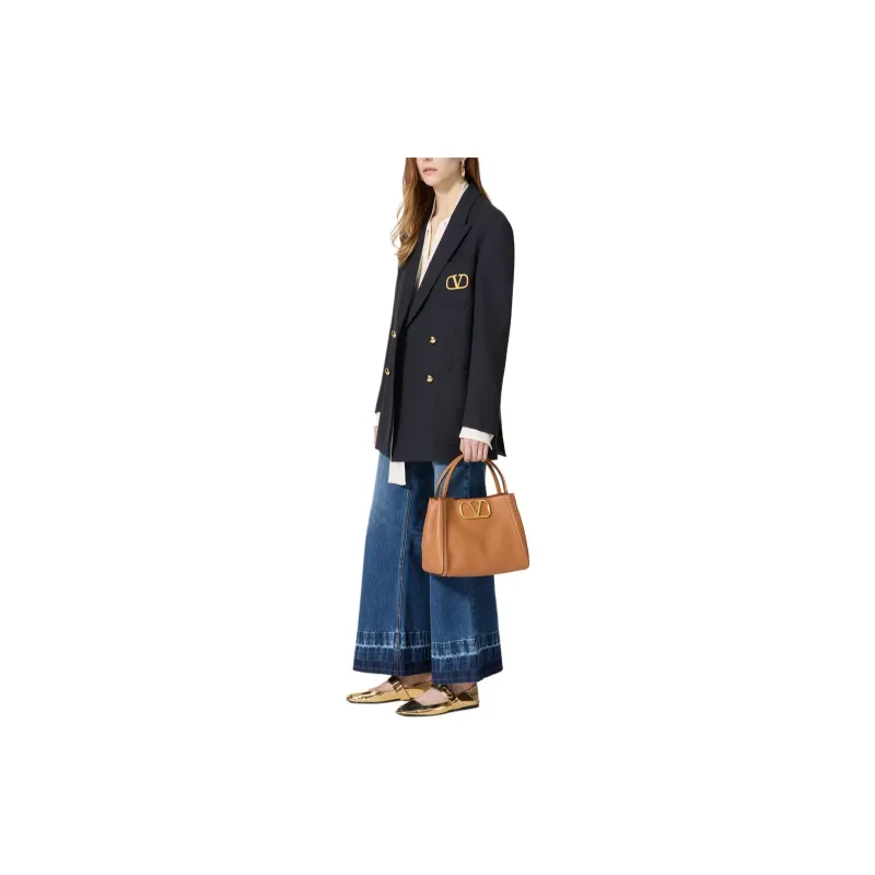 Valentino VLogo Signature Double Breasted Blazer-4