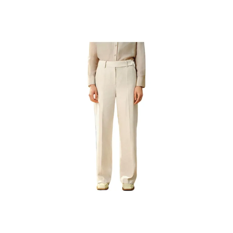 INSUN Suit Trousers Women's Light Khaki-4