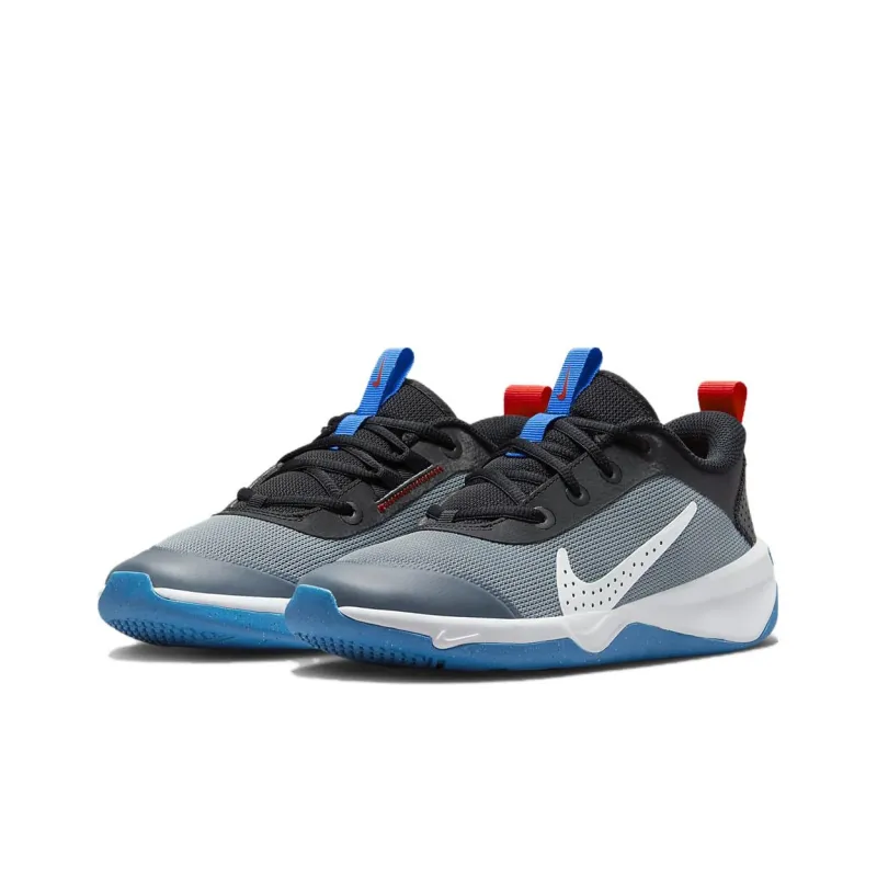 Nike Omni Multi-Court GS 'Cool Grey Photo Blue'-2