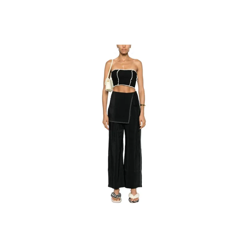 NANUSHKA Luisa Strapless Cropped Top-1