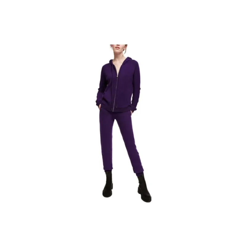 Maje Cashmere Sweaters Women's Purple-1