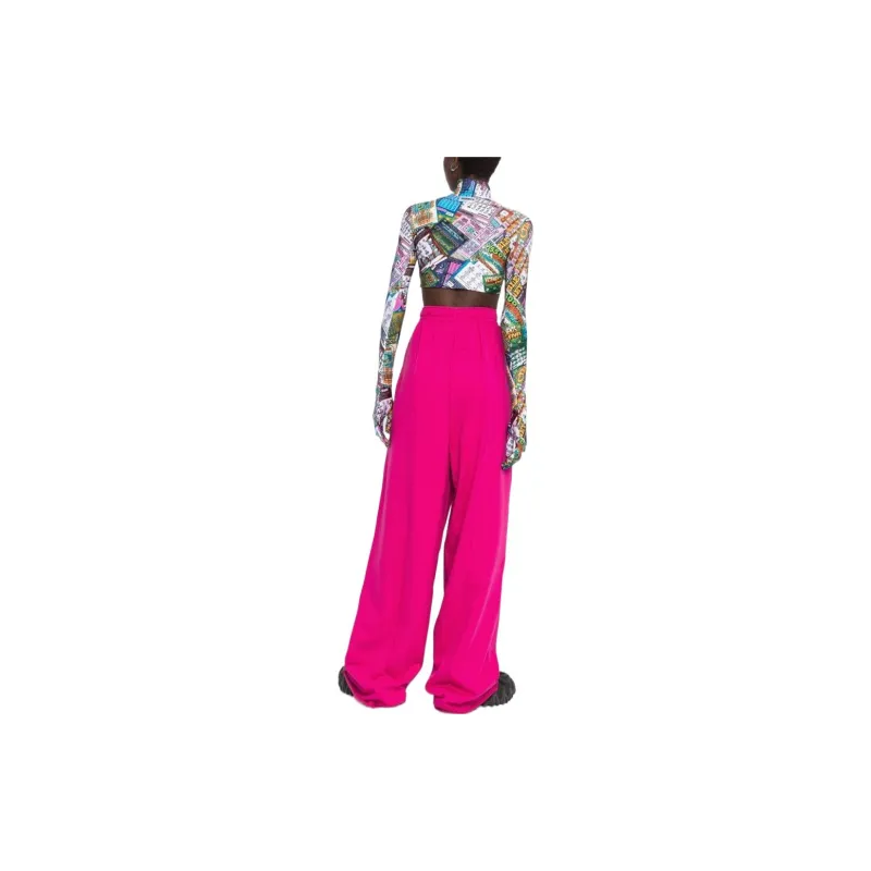Vetements Casual Pants Women's Peach Pink-2