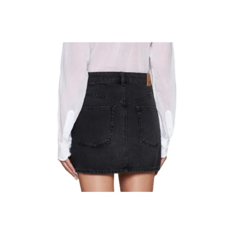 ISABEL MARANT ETOILE Denim Mini Skirt-3