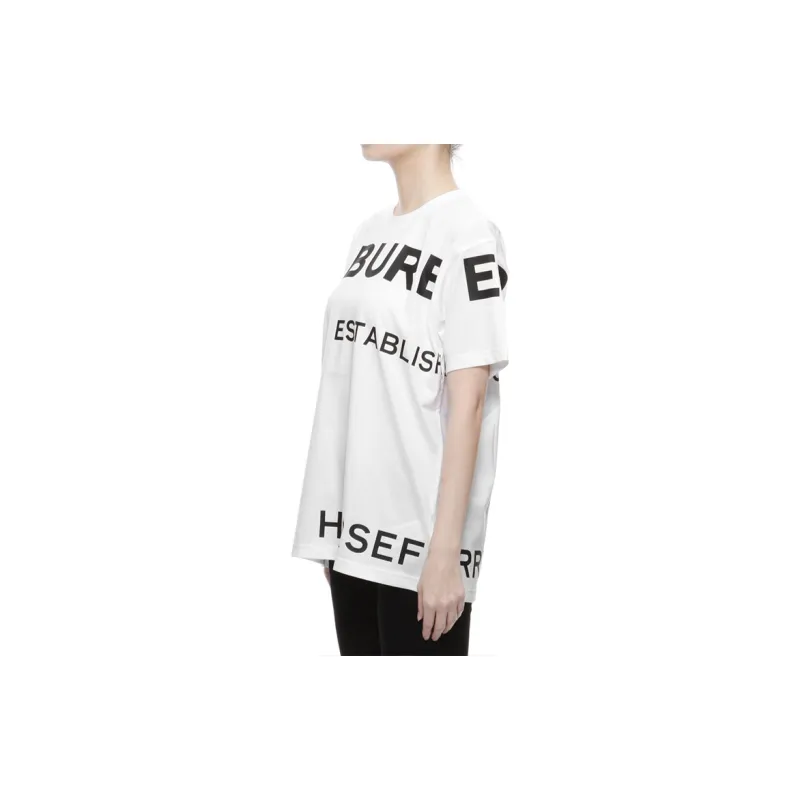 Burberry Regular T Shirt Women's White-2