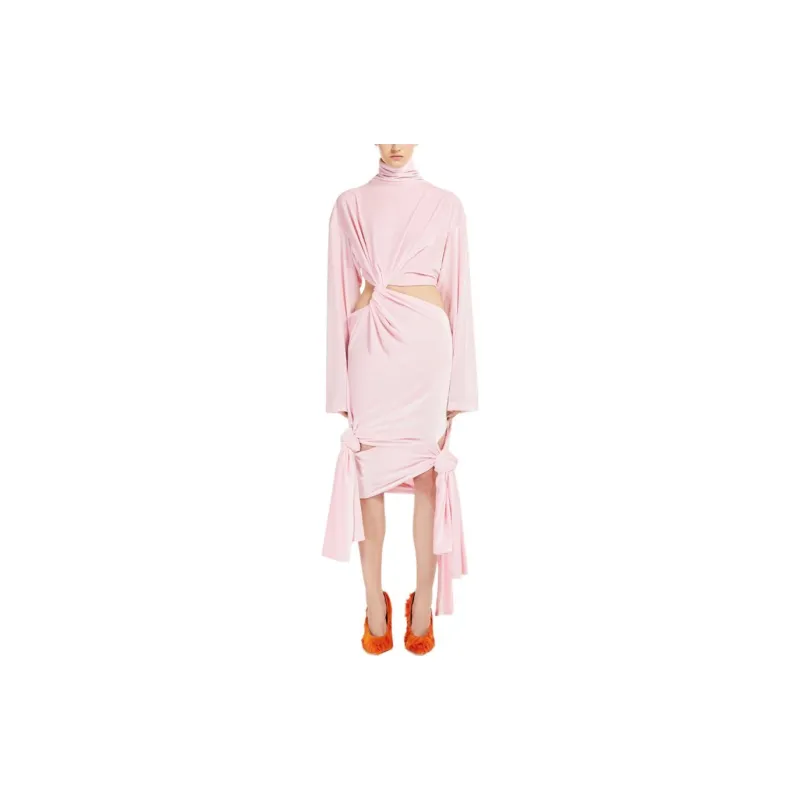 SportMa Long-Sleeved Dresses Women's Pink-1