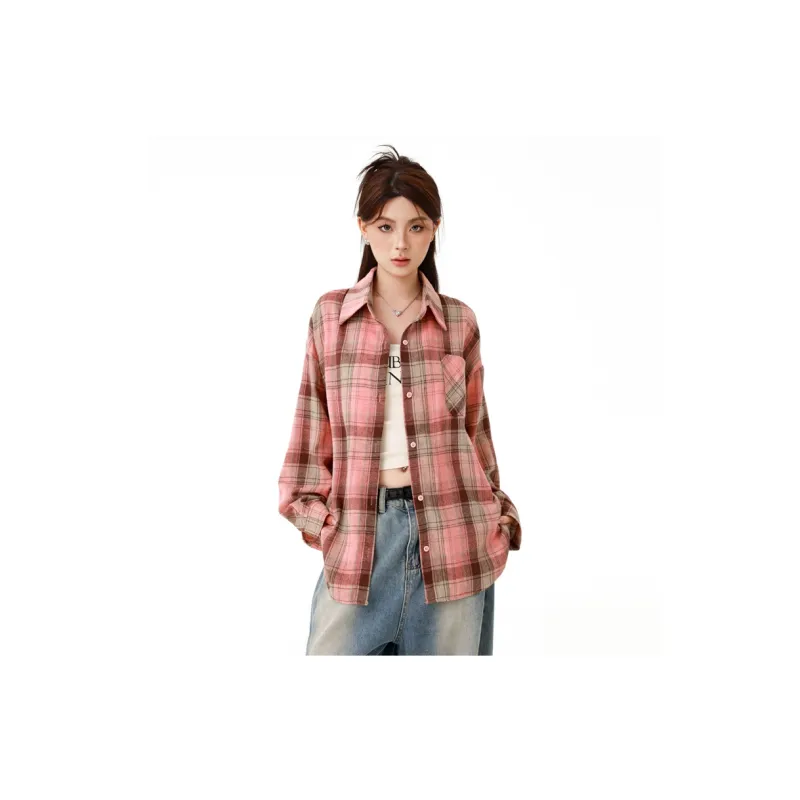 Lulifama Fashion Shirt Women's Pink Undertone-10
