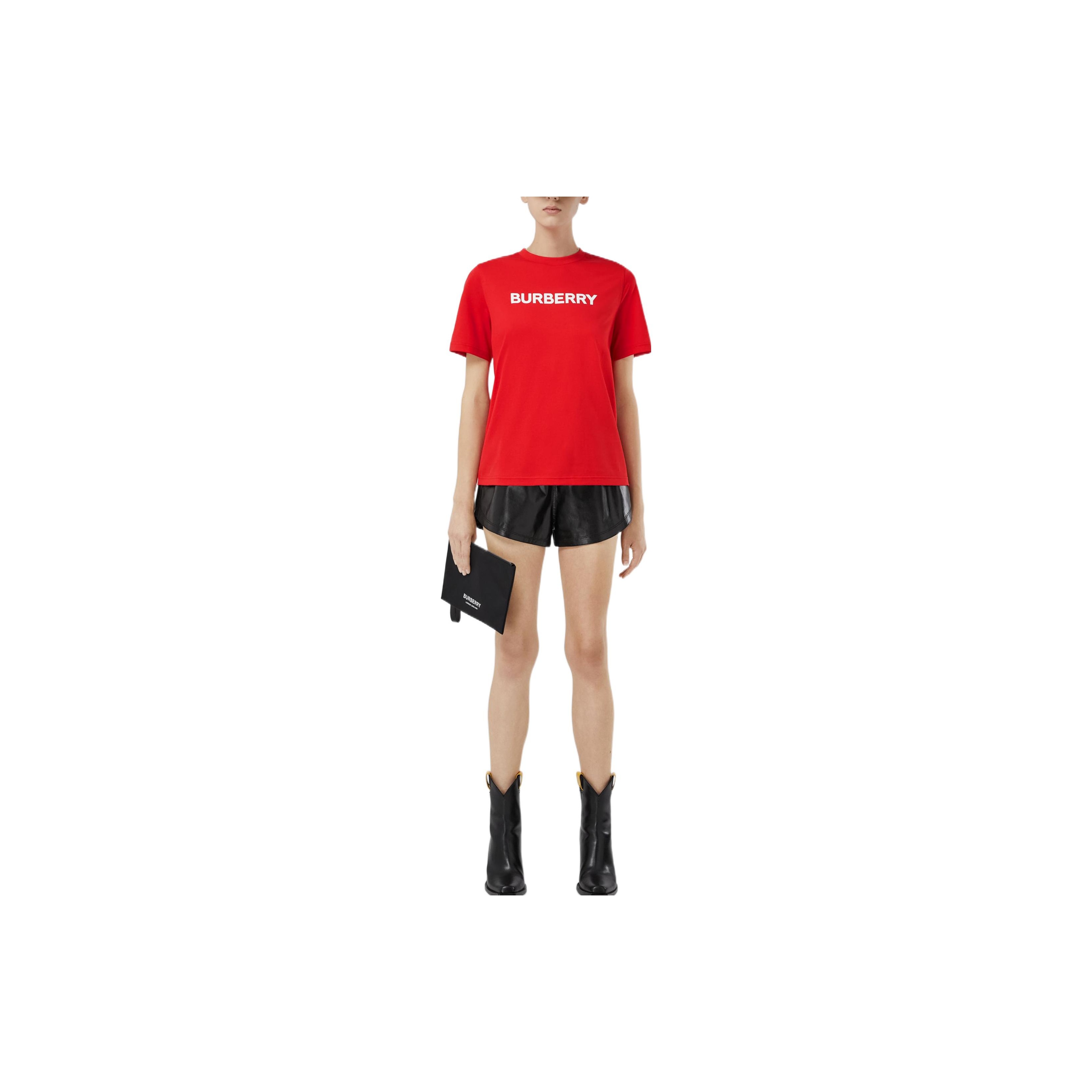 Burberry T-Shirts Women's Bright Red - Cheap Rcj Jordan Outlet Burberry T-Shirts Women's Bright Red - Cheap Rcj Jordan Outlet