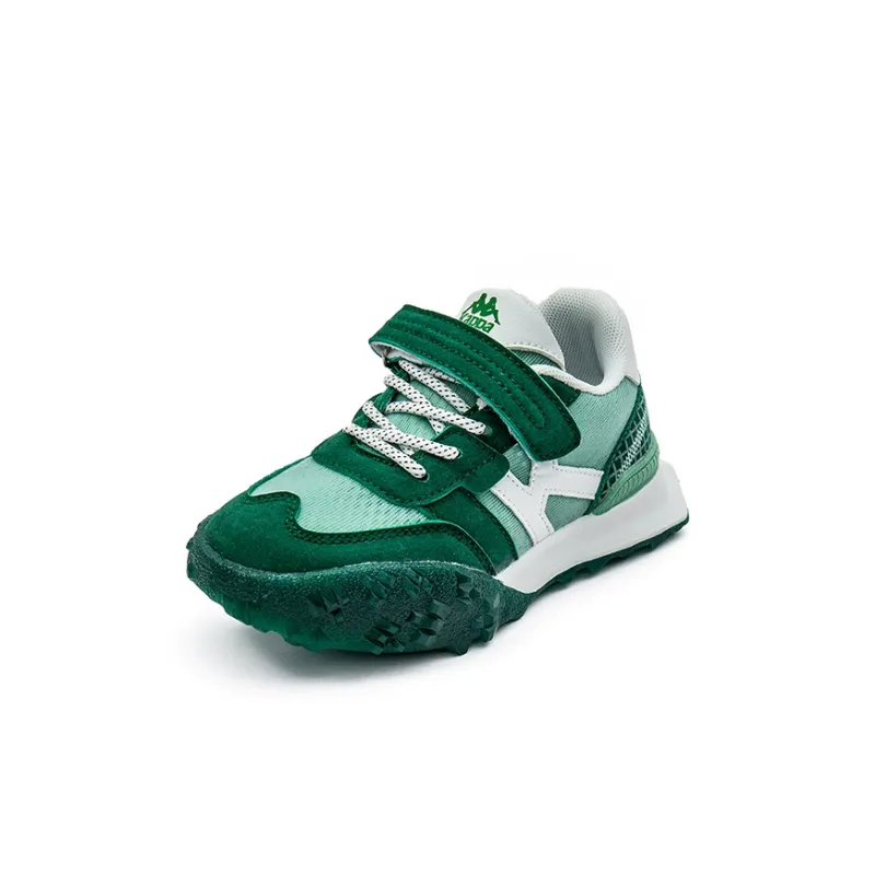 KAPPA KIDS Non slip Lightweight Kids Lifestyle Shoes White Green Kids'-2