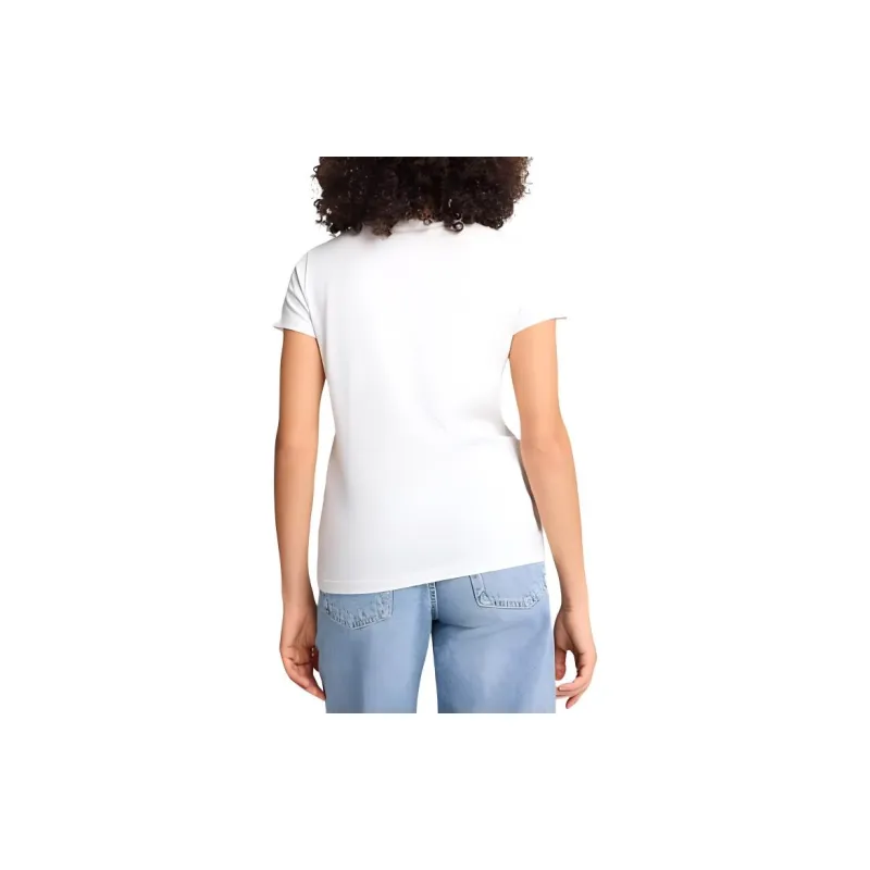 PUMA ESS+ T Shirt Women's White-3