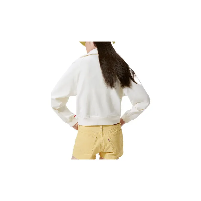 Levi's Sweatshirt Women's White-2