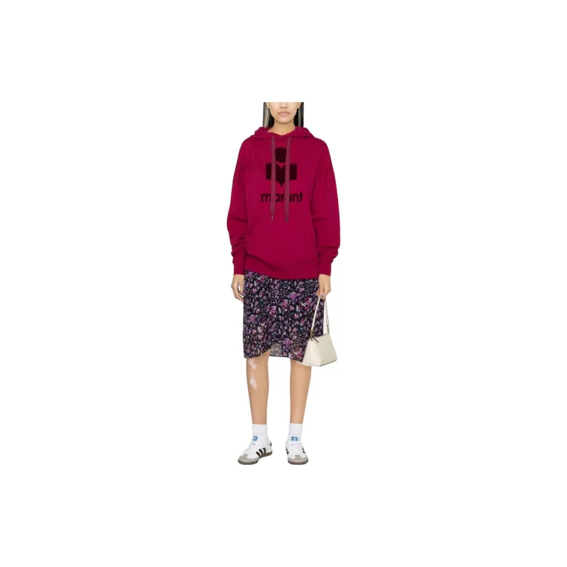 ISABEL MARANT ETOILE Sweatshirts Women's Burgundy-1
