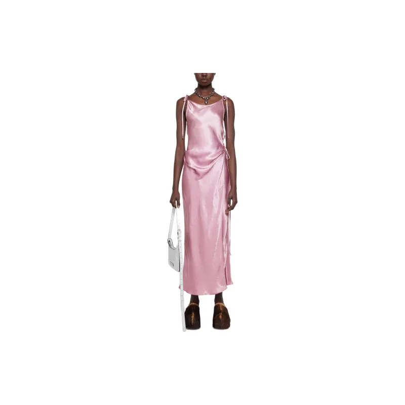 Acne Studios Crinkled Satin Dress-1