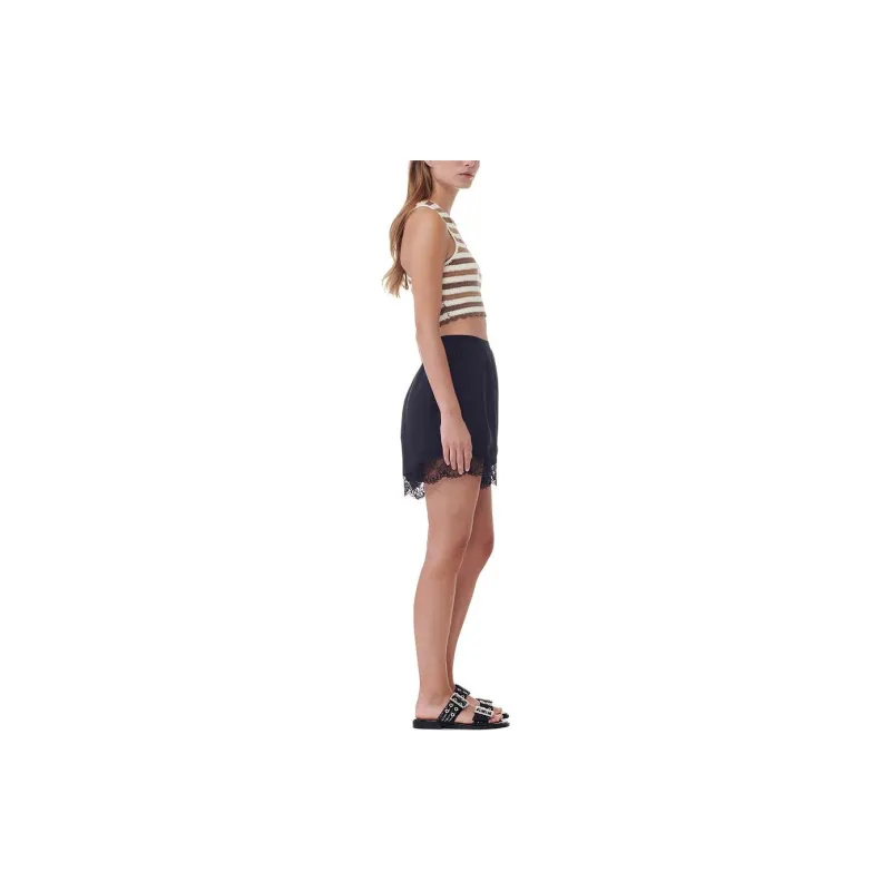 GANNI Crochet Racerback Top-3