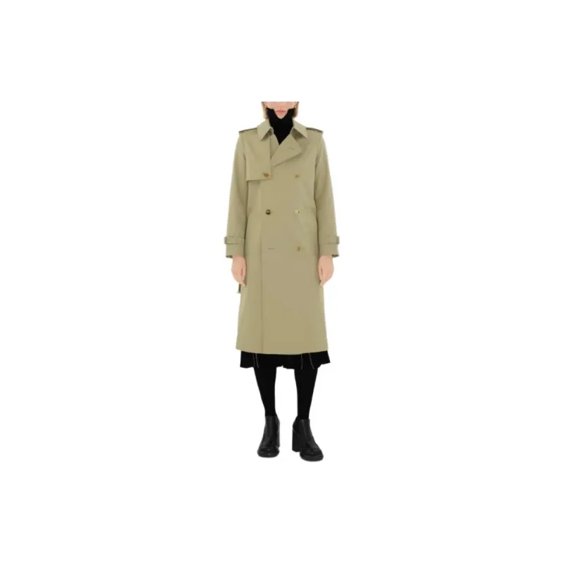 Burberry Trench Coat Women's Taupe-3