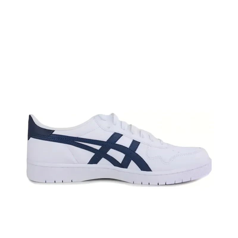 Asics JAPAN S Durable Breathable Low-Top Skateboard Shoes Men's White Black-1