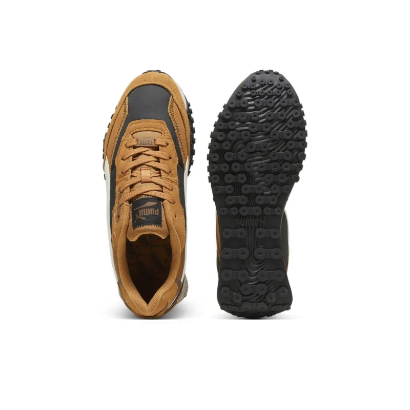 PUMA Blktop Rider Anti Slip Wear Resistant Low Top Casual Shoes Unisex Brown-4