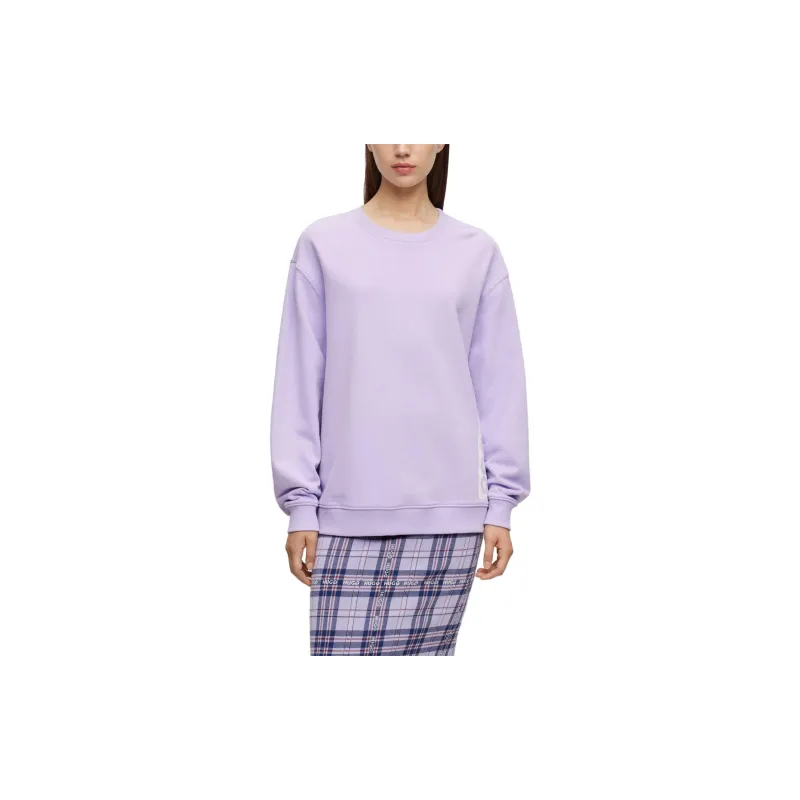 HUGO BOSS Sweatshirts Women's Light Purple-2
