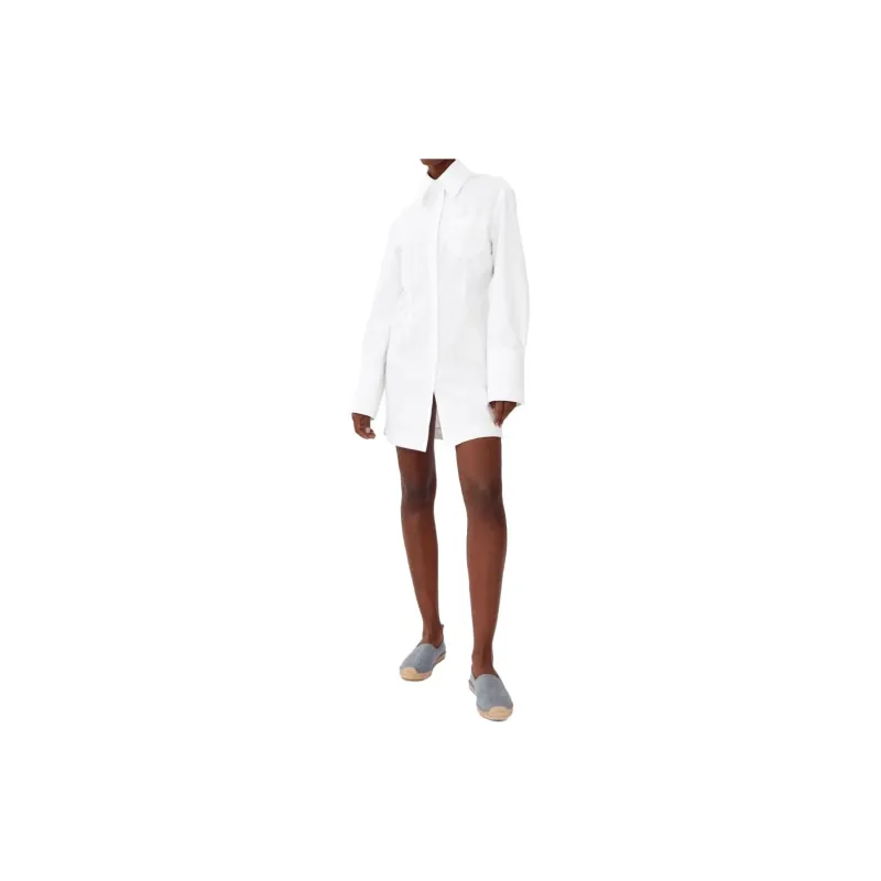 KARL LAGERFELD X Amber Valletta Poplin Shirtdress-2