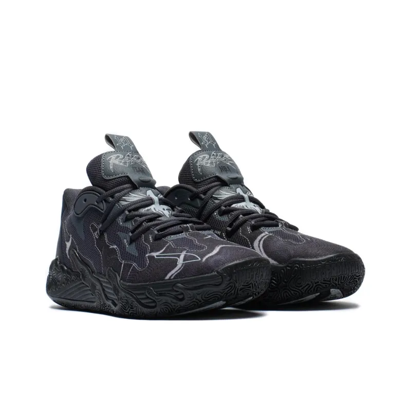 PUMA LaMelo Ball MB.03 Lo Black Strong Grey-2