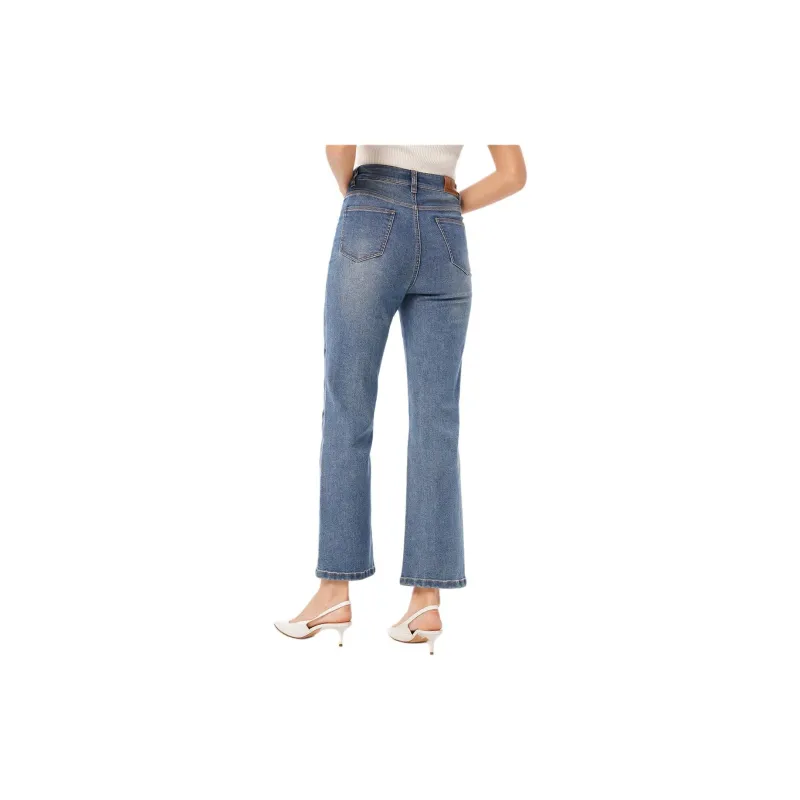 Hush Puppies Jeans Women's Gray Blue-2
