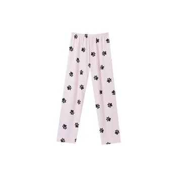 OUSHIBO Pajama Pants Women's Light Pink