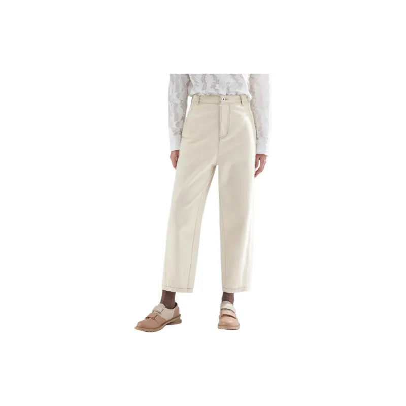 Broadcast SS24 Jeans Women's Light Cloud White-1