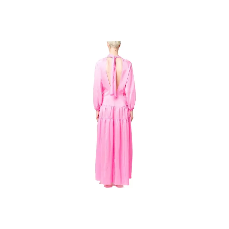Forte Forte Long-Sleeved Dresses Women's Pink-2
