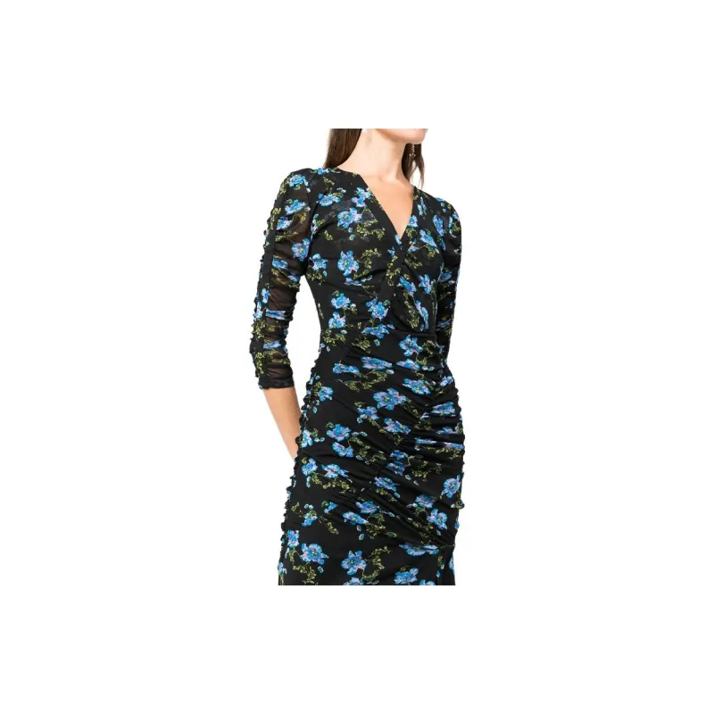 DVF Diane Von Furstenberg Floral print Midi Dress-4