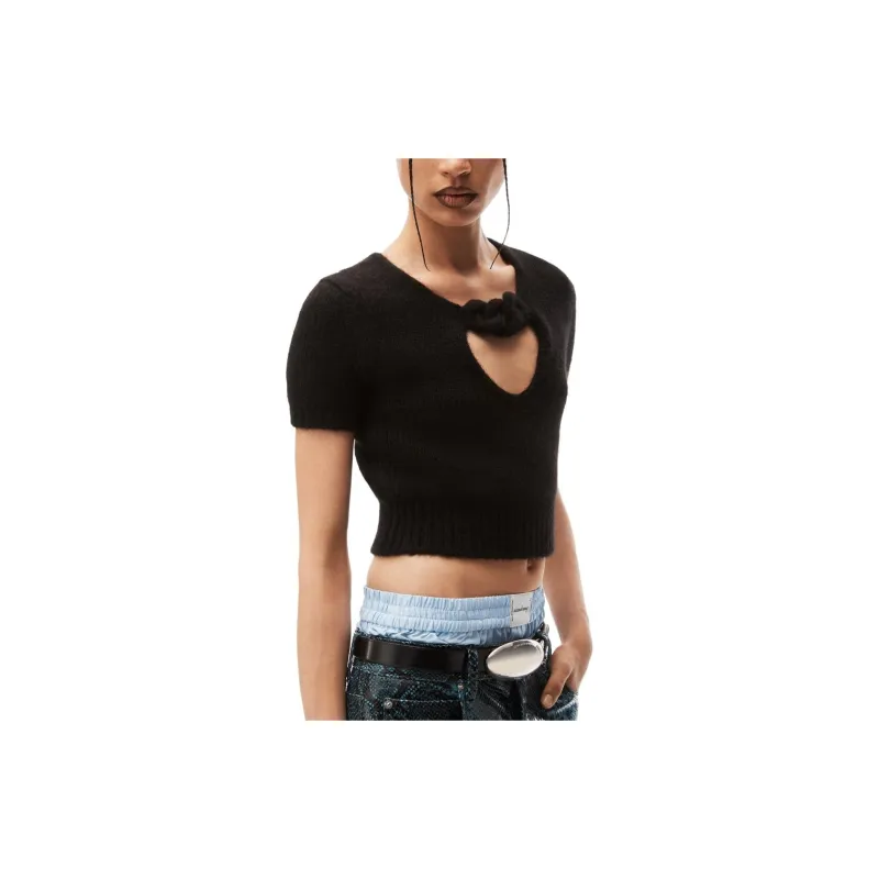 Alexander Wang Circle Cut Out Knit Top-3