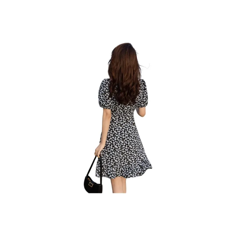 MISHOW Short Sleeved Dresses Women's Floral Color-0
