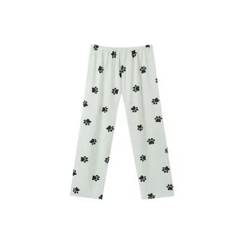 OUSHIBO Pajama Pants Women's Cyan
