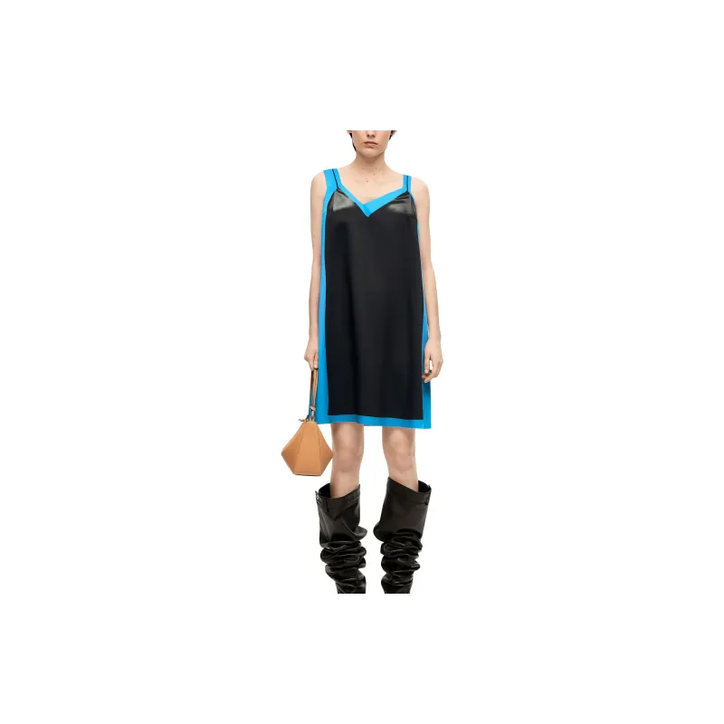 LOEWE Two Tone Strappy Dress-1