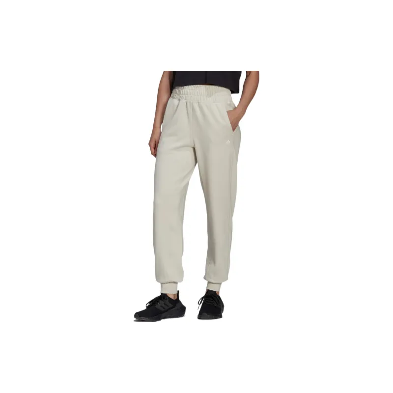 Adidas Knitted Sweatpants Women's White-3