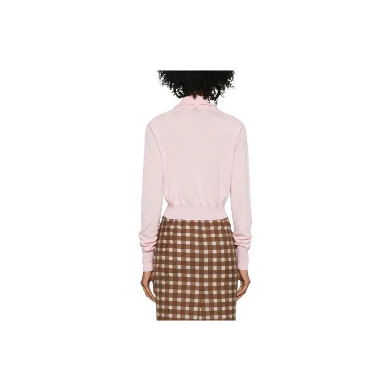 SportMax Buttoned Long Sleeved Cardigan-3