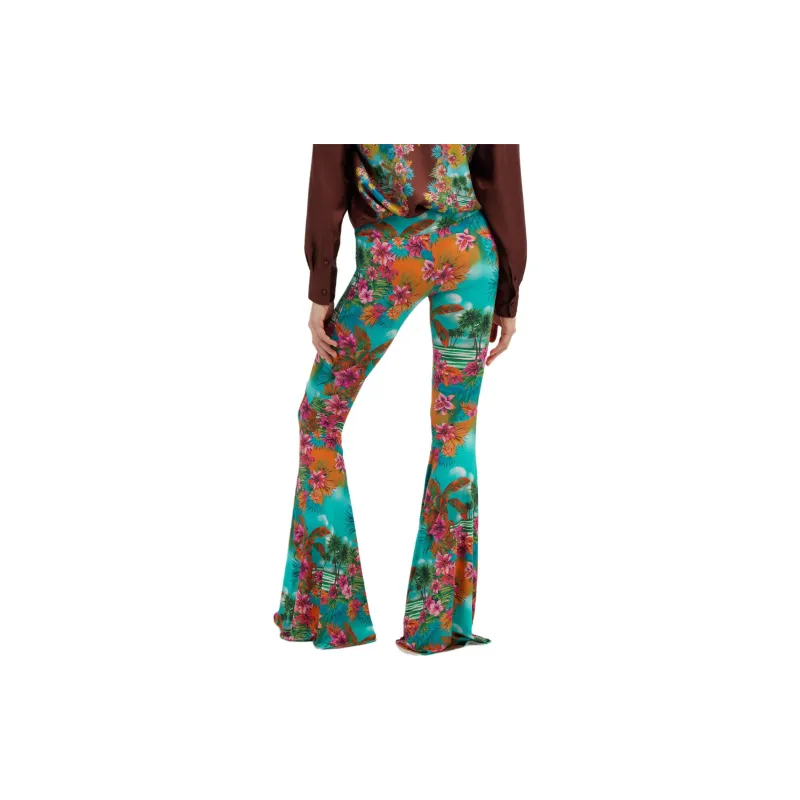 Roberto Cavalli Flared Floral print Trousers-2