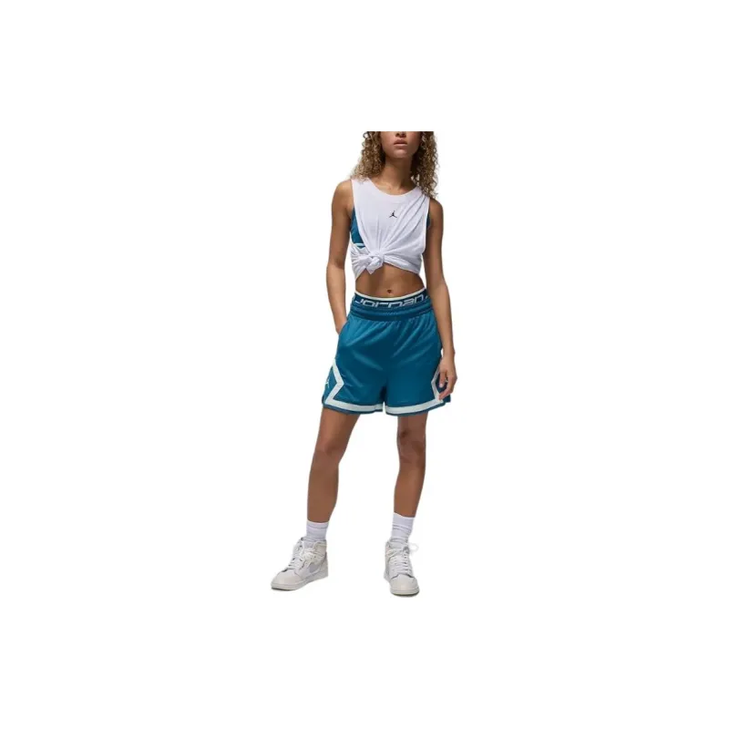 Jordan Sport Sports Shorts Women's Industrial Blue-4