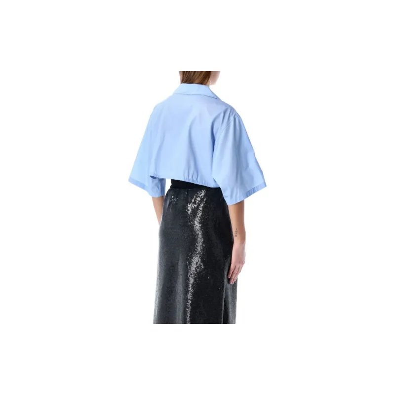 PRADA Shirts Women's Blue-3
