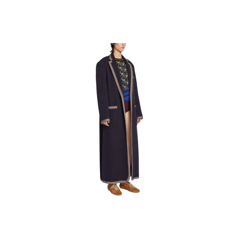 DRIES VAN NOTEN Coats Women's Navy-3