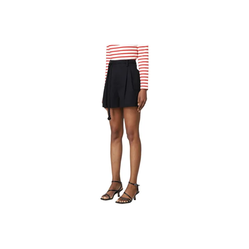 RED VALENTINO Casual Shorts Women's Black-2