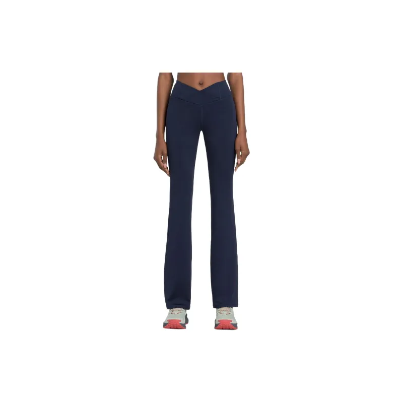 Reebok Workout Ready Pant Program Bootcut Athletic Trousers Women's Vector Navy-1
