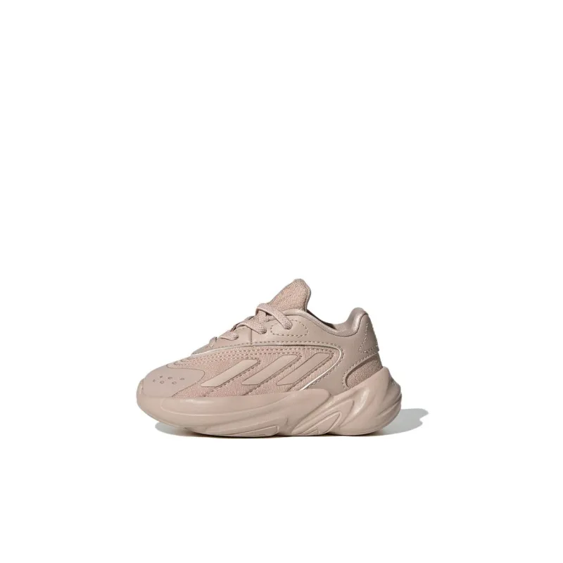 Adidas Originals Ozelia EL Low Top Sports Casual Shoes Brown Infant And Toddler-0