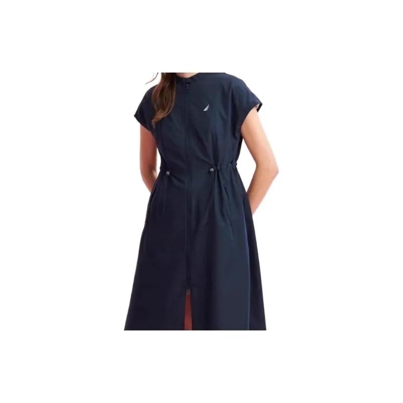 NAUTICA Short-Sleeved Dresses Women's Space Blue-2