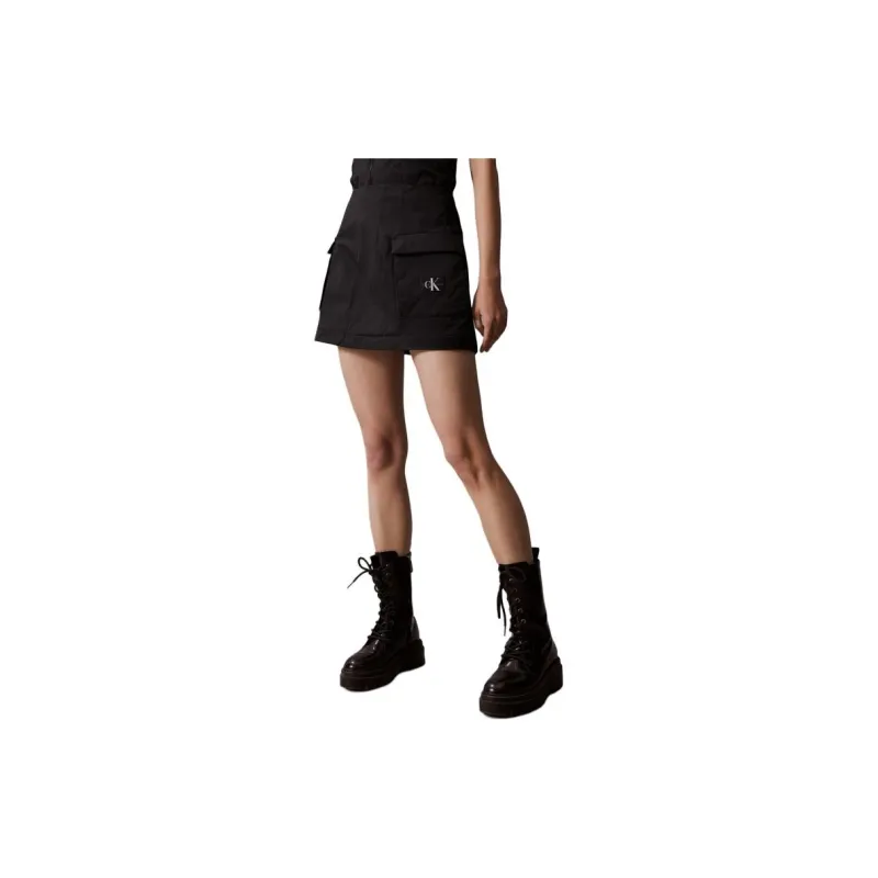 CK/Calvin Klein Casual Short Skirts Women's Space Black-1