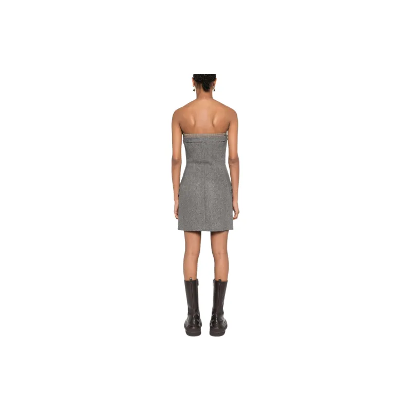 SportMax Tweed Mini Dress-1