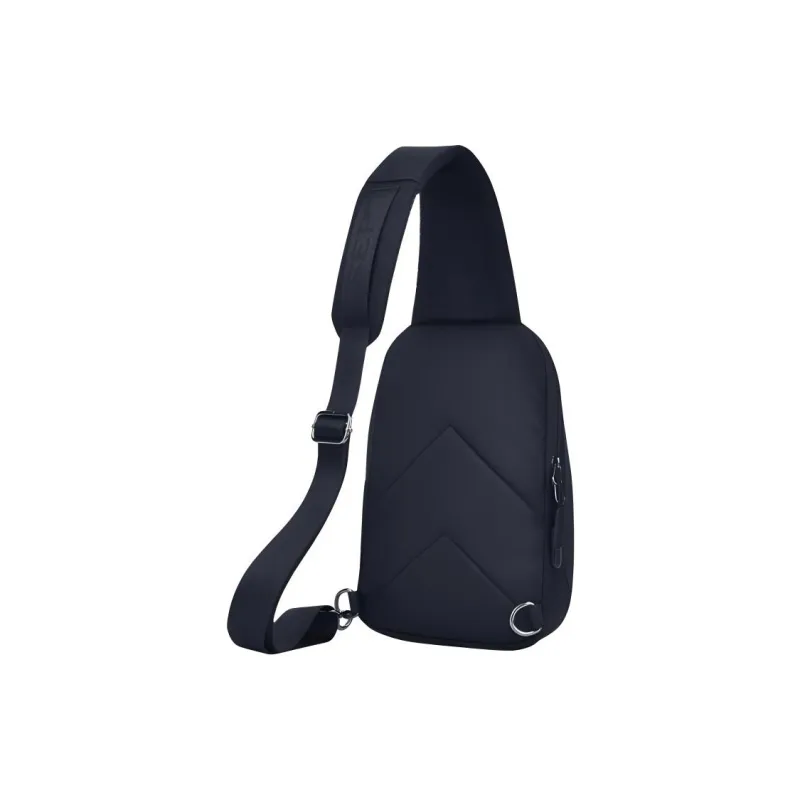 SEPTWOLVES Oxford Sling Bag, Fanny Pack, Crossbody Bag Regular Men's Black-3