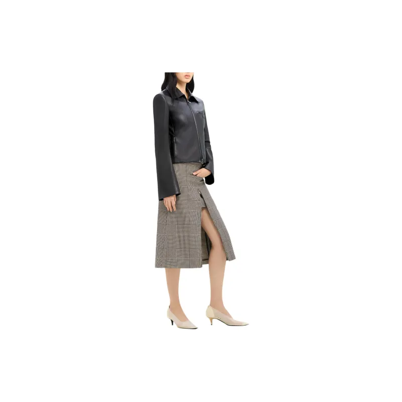 Courrèges Zip fastening Leather Jacket-3