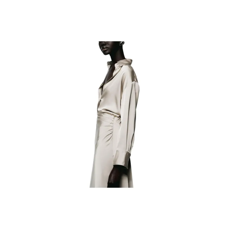 ZARA Shirts Women's Champagne-2