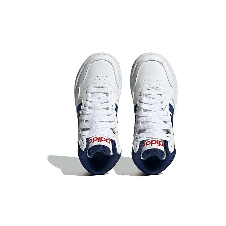 adidas neo Hoops Mid Skateboarding Shoes Kids-3